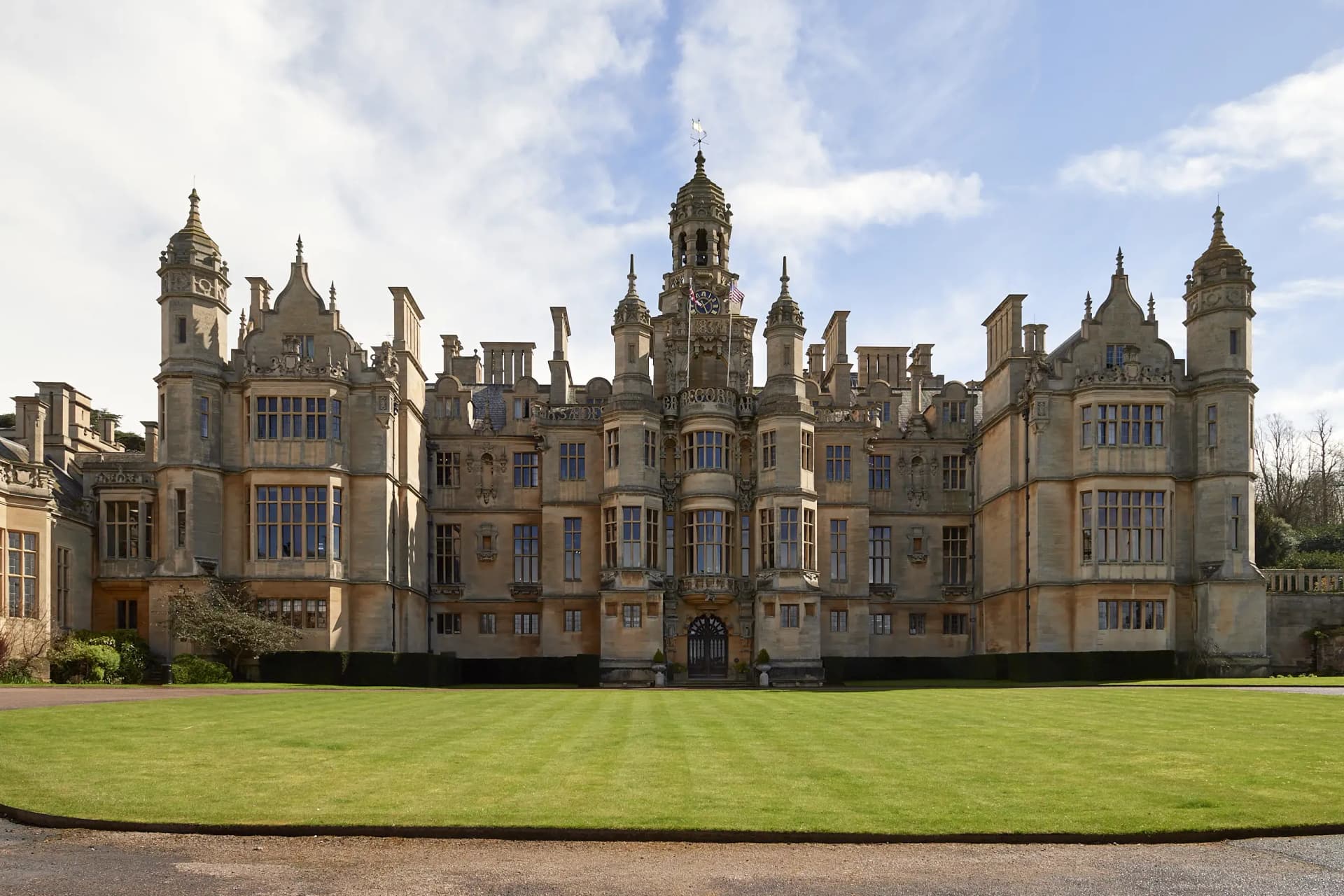 Harlaxton Manor front elevation